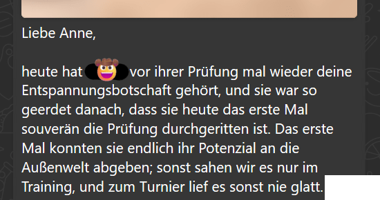 Reitangst-Coaching Erfahrungsbericht